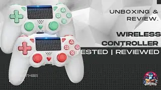 Manette sans fil Lapezei pour PS4 Turbo, prise audio et pav&eacute; tactile
