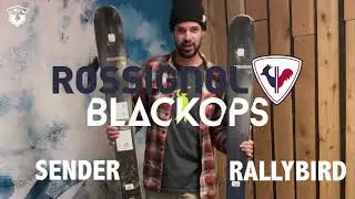 New skis for 2021 - Rossignol Black Ops Sender & Rallybird