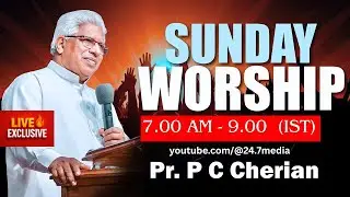 റാന്നിയിൽ പരിശുദ്ധാത്മപ്രവാഹം! ഇതാണ് ആ ആരാധന  🔥 | Pastor P C Cherian Message | LIVE
