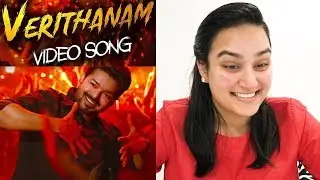 Verithanam Video REACTION | BIGIL | Thalapathy Vijay | A.R Rahman | Atlee