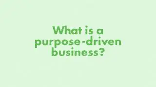 Inclusive Business Models - Purpose Driven