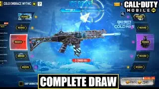 *NEW* Codm Cold Embrace Mythic Full Draw | Mythic Krig 6 & Legendary Cryo Bomb