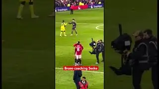 Bruno coaching Sesko