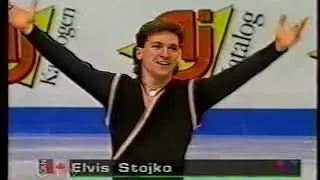 Elvis Stojko (CAN) - 1999 World Figure Skating Championships, Men's Short Program (Canada, CTV)