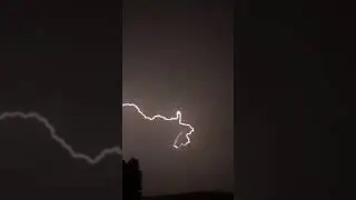 😢Thunder Crack⛈Sounds🎶#lightning  #nature