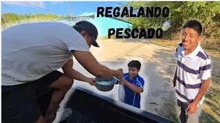 NUNCA NADIEN HAVIA HECHO ALGO POR ESTA COMUNIDAD😱 '''Regalando m&aacute;s de 500 Libras de Pescado''