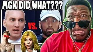 MGK DID WHAT TO HIS MOM? | Slim Shady vs. Marshall Mathers: THE FACE-OFF | Complex Cover (Reaction)