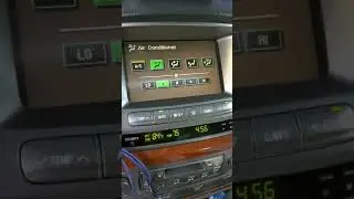 Fixed LX470: AC compressor not engaging with code 21 & 23