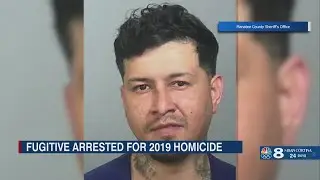 Fugitive arrested for 2019 homicide