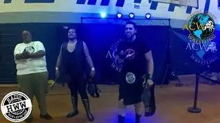 Адам Эйс и Сэмми Лав противостоят Эрнесто Сантане и Луче Шарк - Atlantic Coast Wrestling
