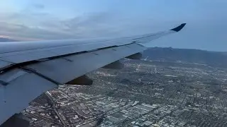 Delta Airbus A330-900neo Landing into Los Angeles (LAX)