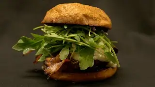 Bacon Fatty Burger - Swinomish Casino & Lodge