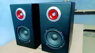 How to make 6 inchi Bookshelf Speakers Cabinet