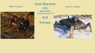 Iron Harvest-(Open Beta) (0.11.5) SHM-78 Ognivo vs Sd. KS 78 Isegrim