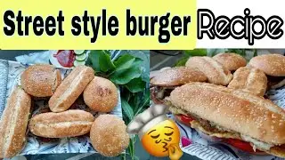 Bite into Flavor: Unveiling the Ultimate Street-Style Burger Sensation!