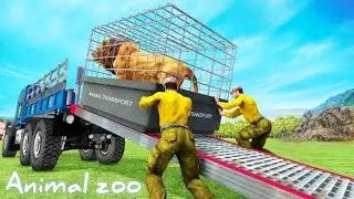 Animal Zoo Transport Sumulator 🦓🦒 Game play android