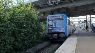 [RER D] D&eacute;part en W d'une Z 20500 IDFM de la gare de Juvisy