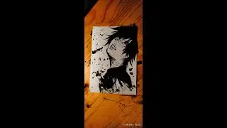 Ken Kaneki | Tokyo Ghoul (Real Time) 🥶 #anime #draw #art #drawing #animeart #animeart #shorts #short