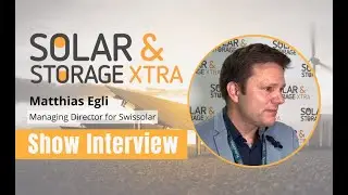 Interview with Matthias Egli, Managing Director for Swissolar