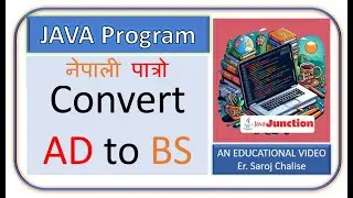 JAVA Code to convert English Date (AD) to Nepali Date (BS) format