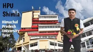 Himachal Pradesh University। University tour -Sociology Department, artsblock, library, law faculty