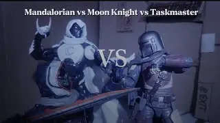 MANDALORIAN VS MOON KNIGHT VS TASKMASTER