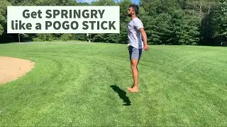 Vertical Jump Training: Using Plyometrics to Develop Elasticity (POGO STICK BOUNCE)