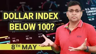 Will Dollar Fall below 100 and Nifty reach 20000 ? Vivek Bajaj | 8th May'23 #stockmarket analysis
