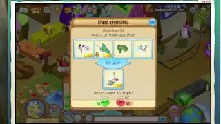 Animal jam trading with beta people! (didn't go very well!)