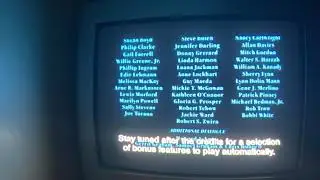 Closing to The Little Mermaid 2 Disc Special Edition DVD 2006 part 1