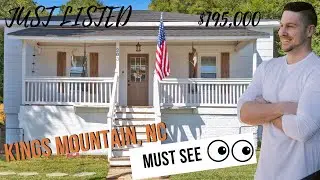 COMPLETELY RENOVATED NEW LISTING IN KINGS MOUNTAIN NC. $195,000 #kingsmountain #realtor #realestate
