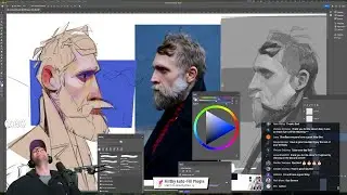 Stylized art study and chatting, realism vs stylization ✏️