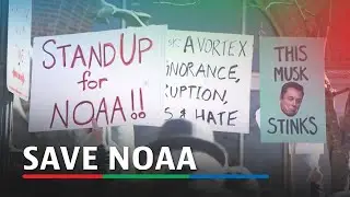 Hundreds protest NOAA layoffs, demand reversal of DOGE cuts | ABS-CBN News