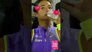 ALEX EALA IS SO BEAUTIFUL UP CLOSE IN HER WATER BREAKS 😍  #alexeala #grandslamglam