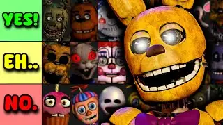 I Ranked EVERY FNAF Animatronic Based on DBD Killer Possibility...