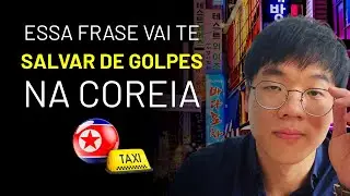Frase Coreana que evita você pagar R$200 a mais no táxi na Coreia.