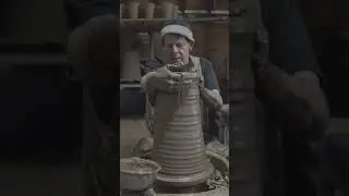 Throwing a two part chimney #pot #fullvideo #pottery #clay #ceramics