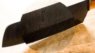 Damascus Steel Knives Handmade (Chef Kitchen, Cleaver Knife)