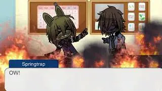 Fire at Fazbear Frights//Fnaf//GC//(My AU)
