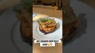This NYC Fashion Shop Sells FOOD🤨⁉️#shorts #nyc #food #shopping #bakery #fitcheck #fashion
