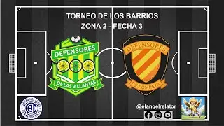 Pompeya 1 - Las Tres Llantas 1 / Torneo de los Barrios / Zona 2 - Fecha 3