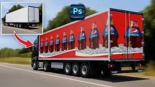 Photoshop Tutorial   Create a truck mockup