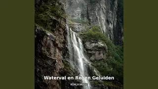 Combinatie van waterval en regen geluiden, Pt.13