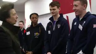 HRH The Princess Royal visits BUCS Nationals 2017