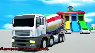 funny video 2024 | new concrete machine gadi wala cartoon dikhaiye Hindi mein video #funny #comedy