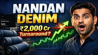Nandan Denim Turnaround Story | ₹2,000 Cr Comeback? | Textile Penny Stock