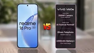 Realme 16 Pro против Vivo V60e