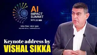 Vishal Sikka, founder and CEO of Vianai address at India AI Impact summit |AI Growth |Job | Delhi