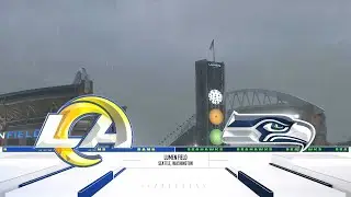 Madden NFL 26 - Los Angeles Rams Vs Seattle Seahawks PS5 Simulation NFC Championship