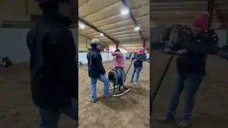 Bull Riding School- Kayson riding Sriracha